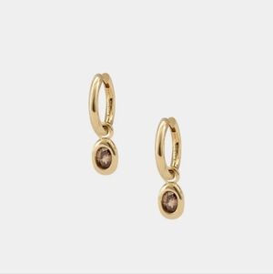 Kara Yoo Ami Hoop Earrings